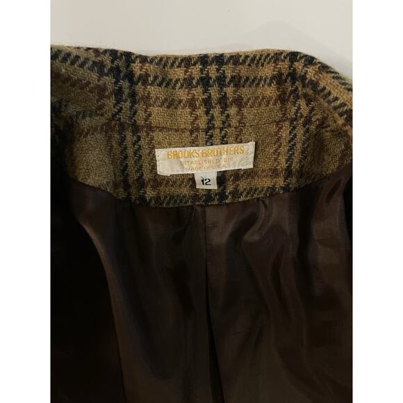 Brooks Brothers VTG 100% Wool Women’s Blazer, 12 - Picture 2 of 6